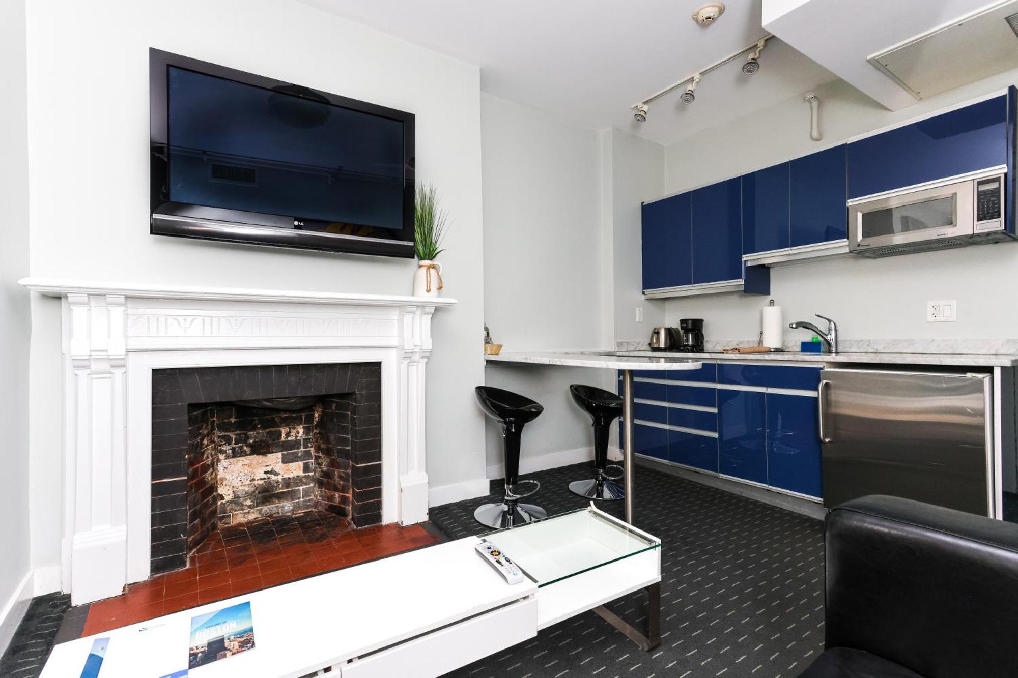 Furnished Newbury Street Studio, #6 Бостон Экстерьер фото
